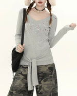 Simple design long sleeves (women's)