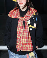 floral pattern sweatshirt