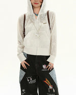 簡約連帽衛衣外套（女款）