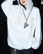 簡約寬鬆連帽衛衣