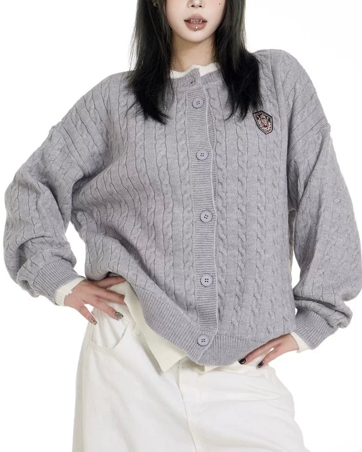 Spliced ​​fake two-piece sweater