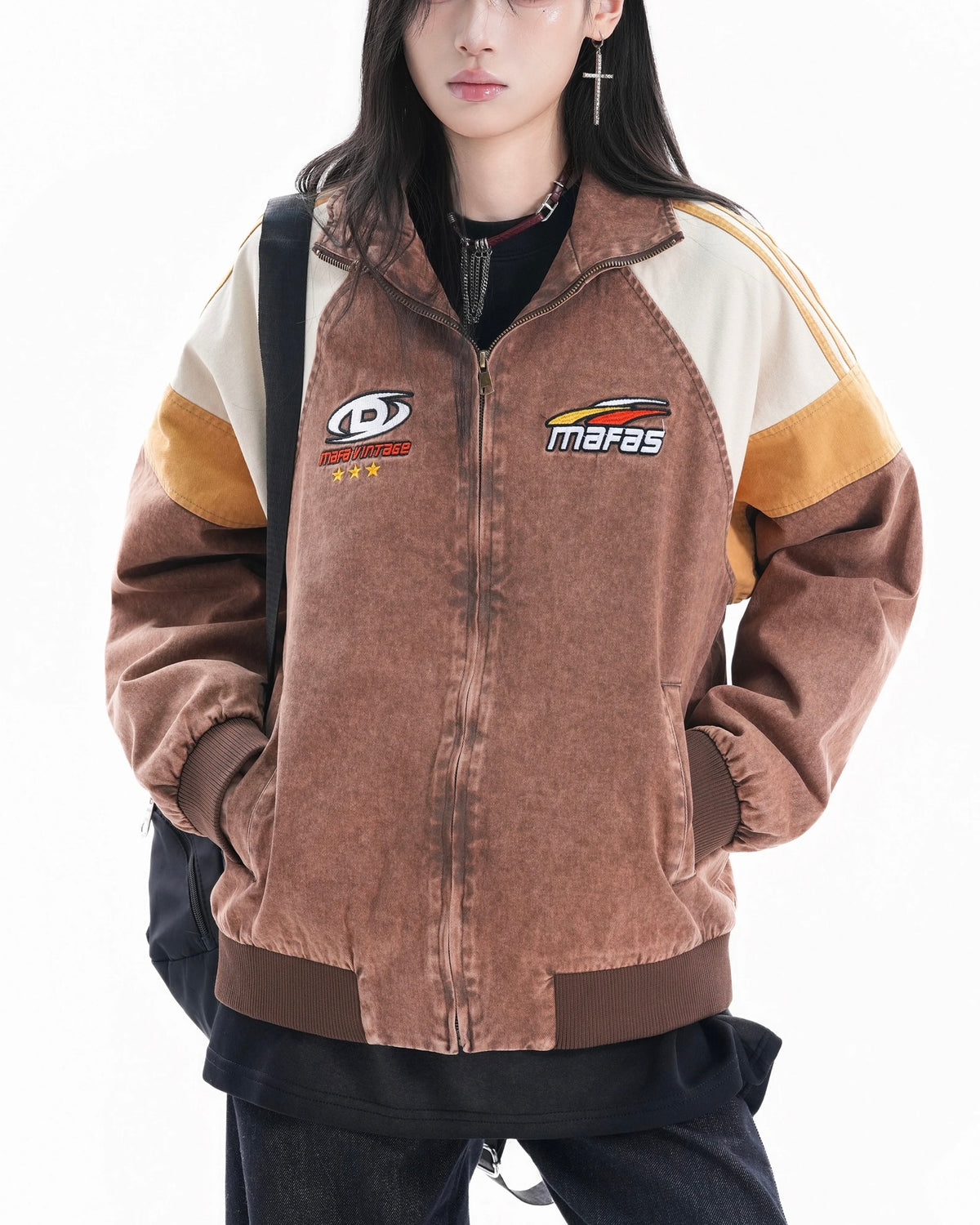 빈티지 패치워크 다용도 재킷