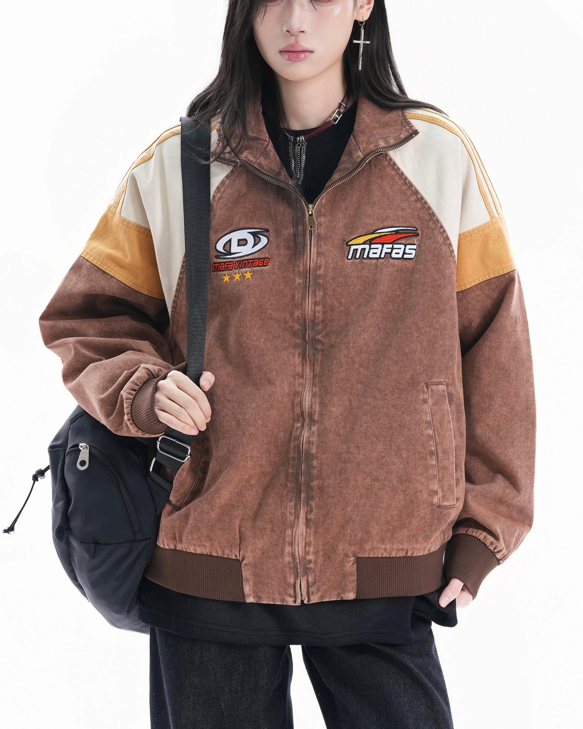 빈티지 패치워크 다용도 재킷