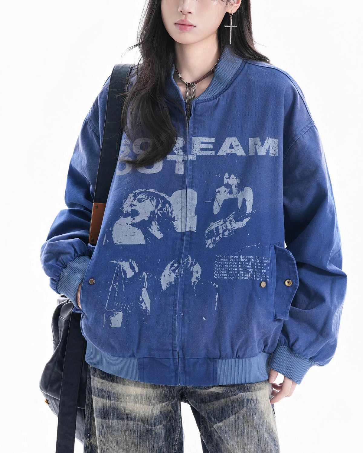 레트로 다용도 커플 재킷