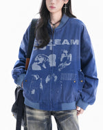 레트로 다용도 커플 재킷