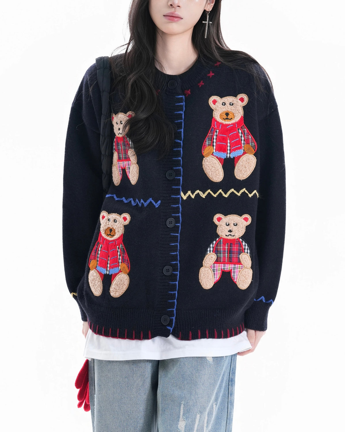 可愛小熊針織衫