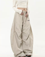 復古簡約寬鬆休閑褲