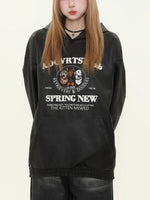 趣味小狗漆皮衛衣