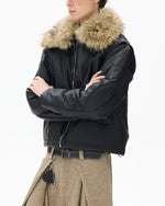 休閑百搭棉服外套