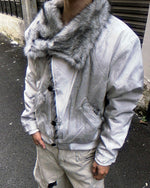 Short, versatile cotton-padded jacket