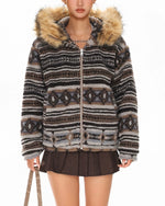 Casual loose cotton coat