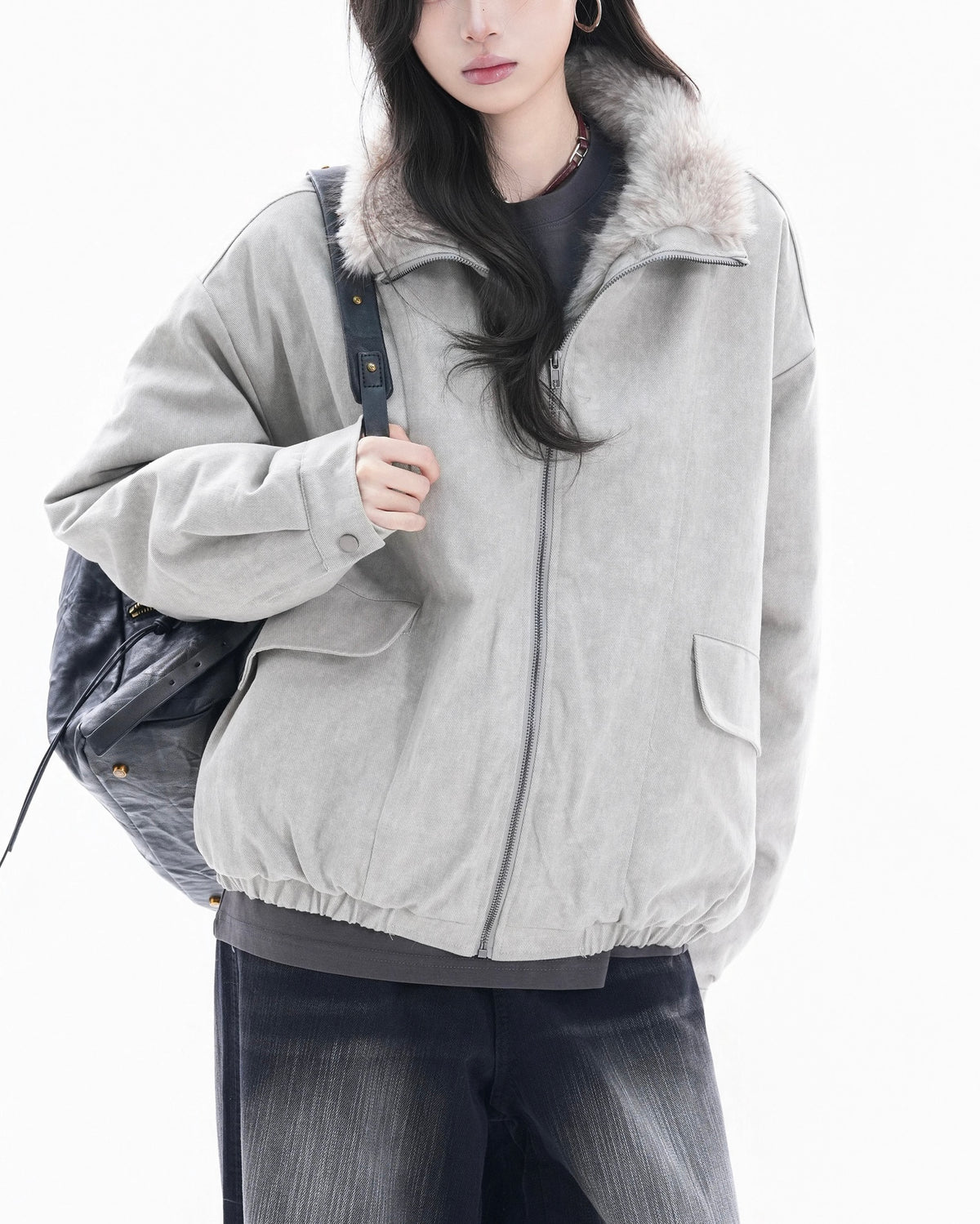 Thickened warm cotton-padded clothes