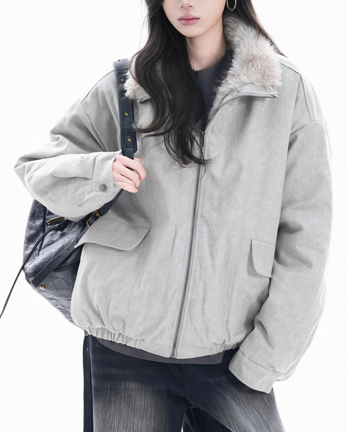 Thickened warm cotton-padded clothes