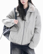 Thickened warm cotton-padded clothes