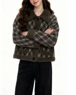 램스울 패치워크 코트