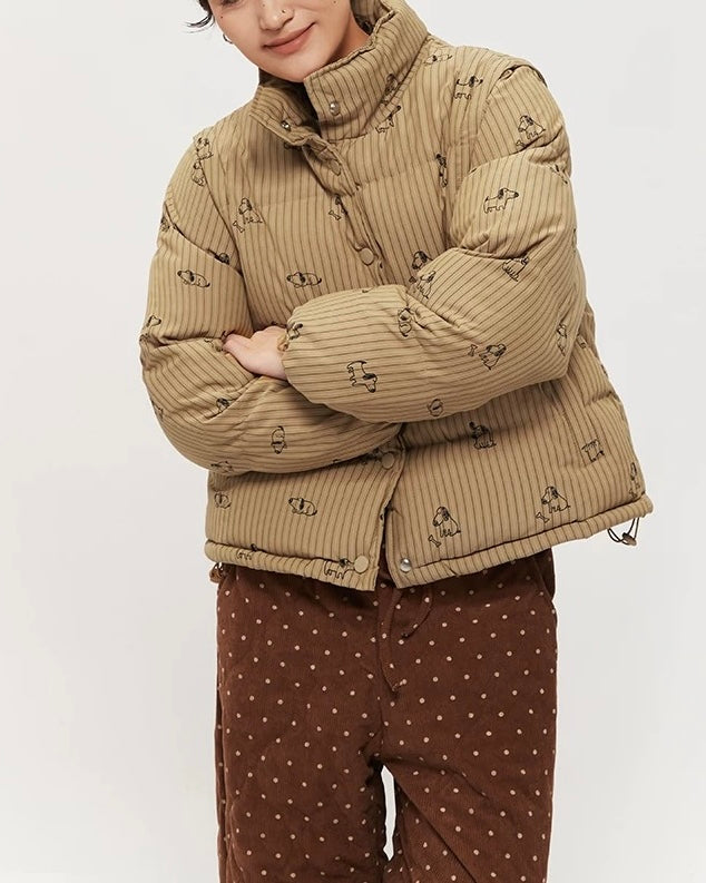 탈부착 가능한 캐주얼 베스트 재킷