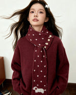 Loose and sweet knitwear