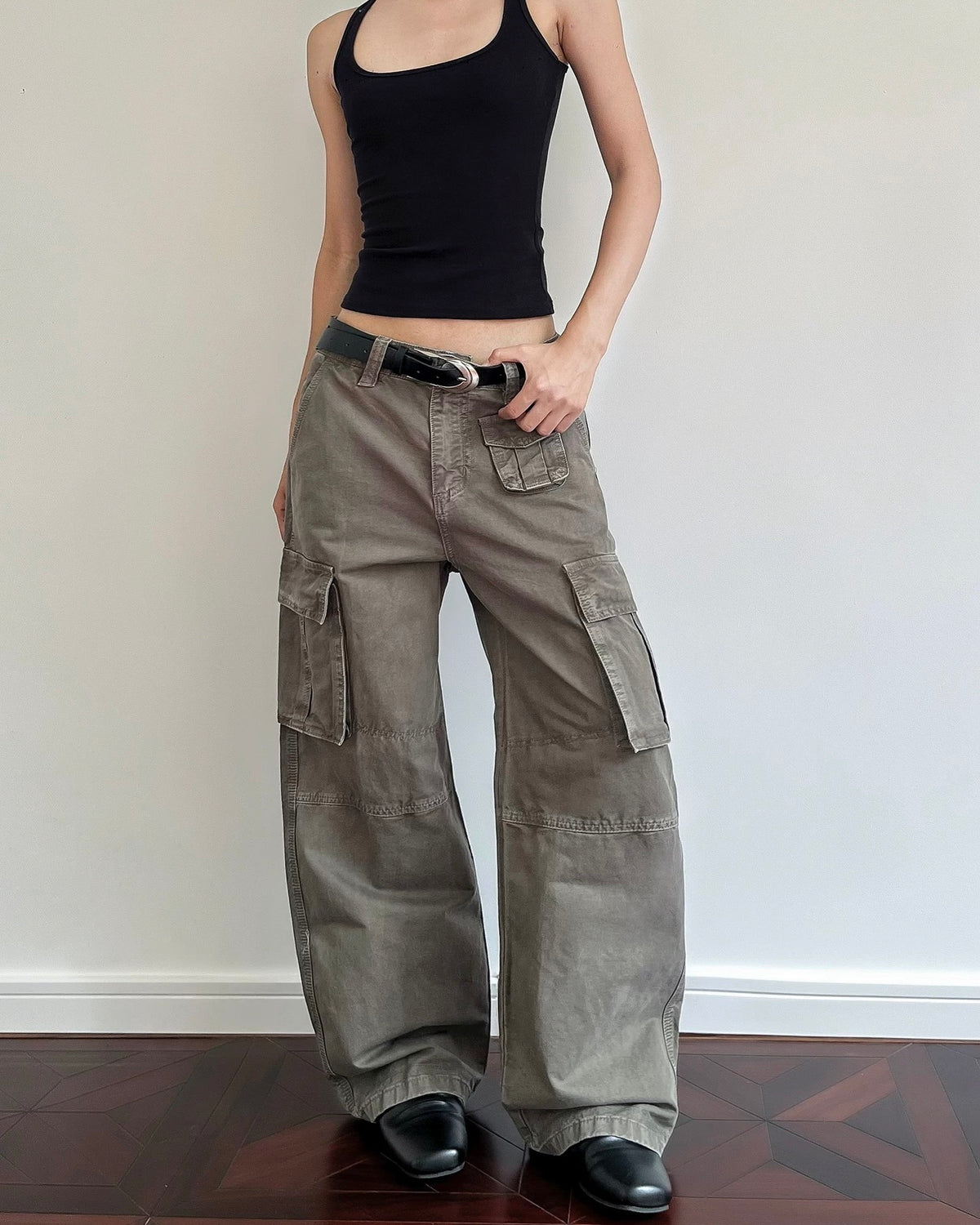 Retro versatile trousers