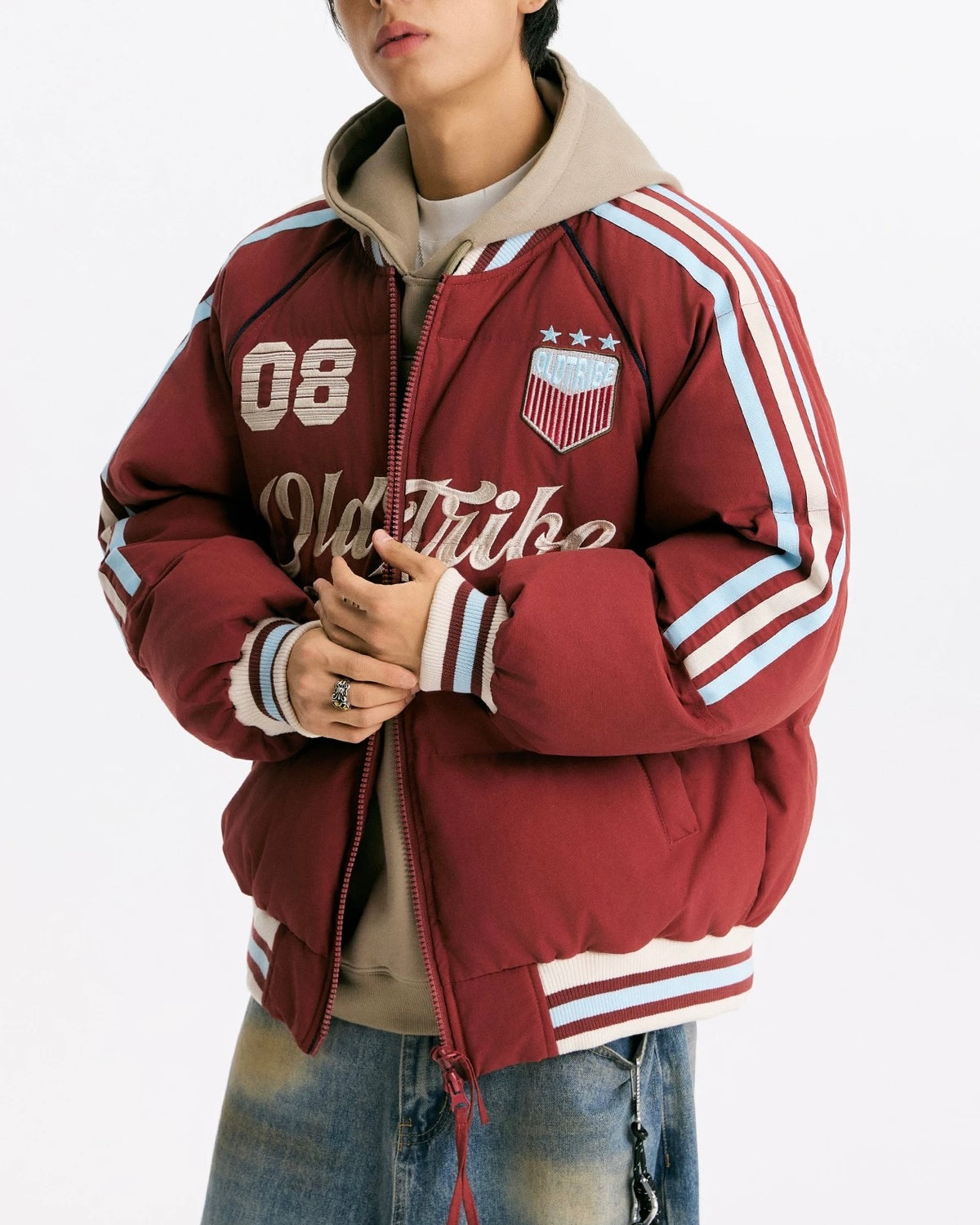 刺綉字母百搭外套