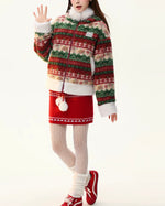 Retro cotton-padded jacket