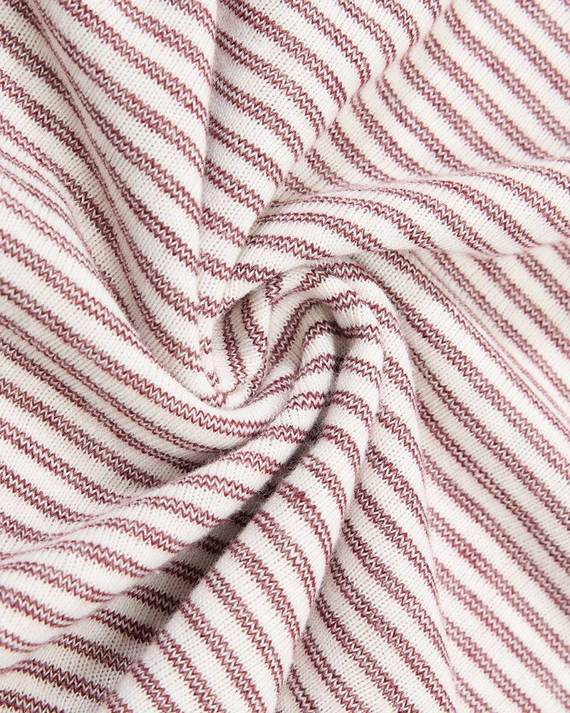 撞色條紋polo短袖