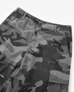 迷彩工裝七分褲