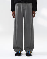 Solid color casual straight leg pants