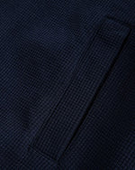 Fake two piece color blocking jacket