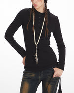 몸에 꼭 맞는 긴팔 (여성용)