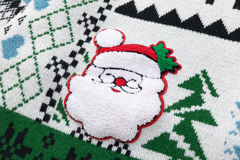 Christmas crew neck sweater