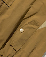 Color-blocked short jacket