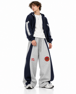 color block track pants