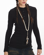 몸에 꼭 맞는 긴팔 (여성용)