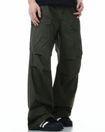 Multi-pocket casual trousers