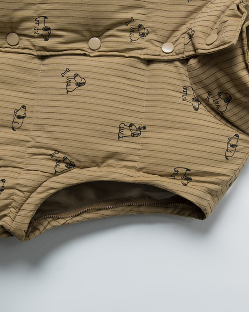 탈부착 가능한 캐주얼 베스트 재킷