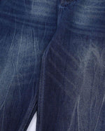 寬鬆簡約牛仔長褲