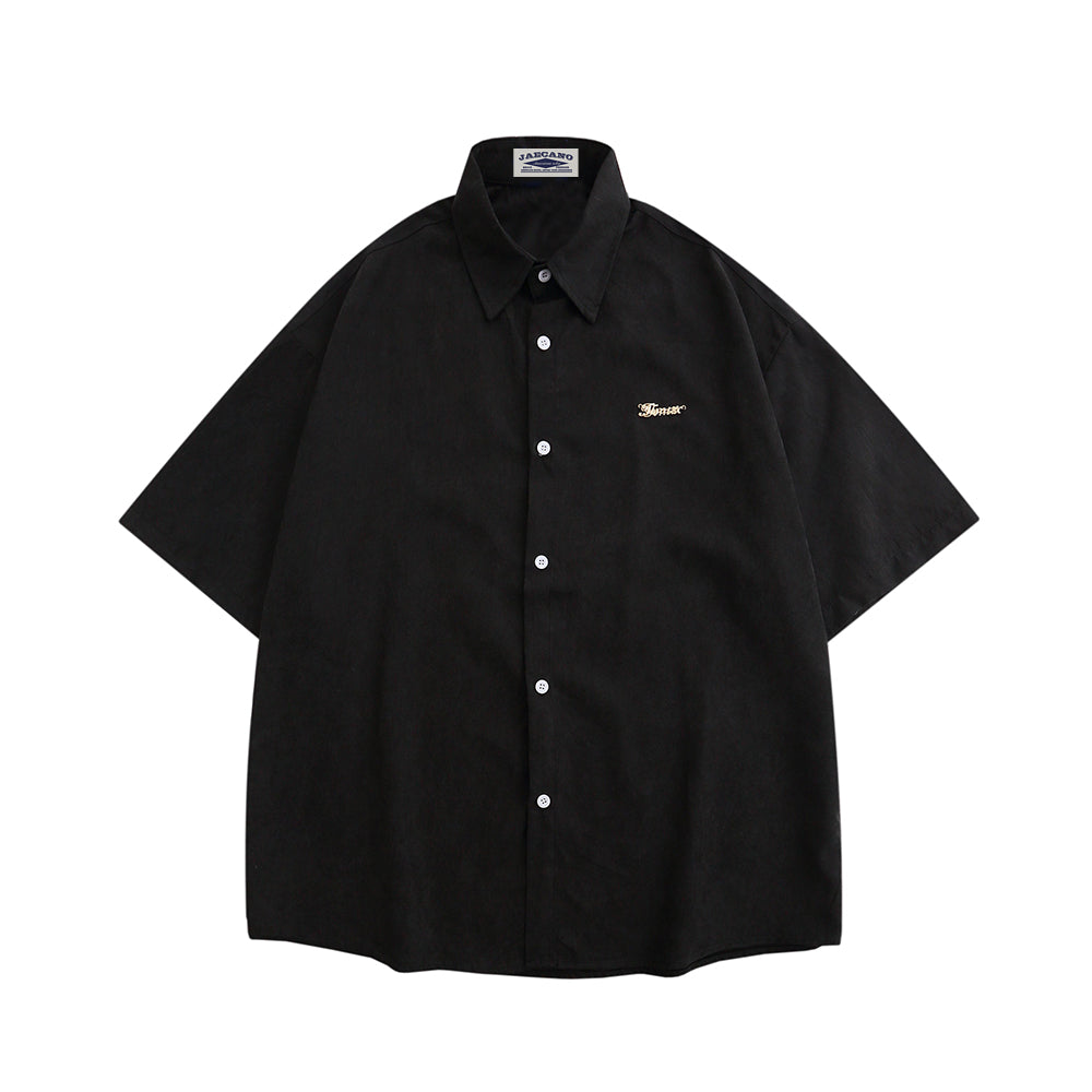 American retro simple shirt 