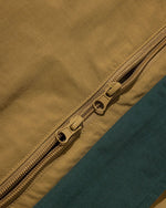 Color-blocked short jacket