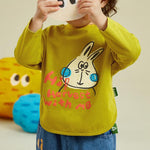 復古印花透氣長袖