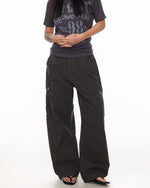 Vintage Loose Washed Overalls