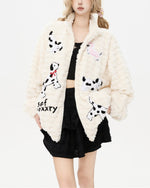 Fun Dalmatian Stand Collar Jacket