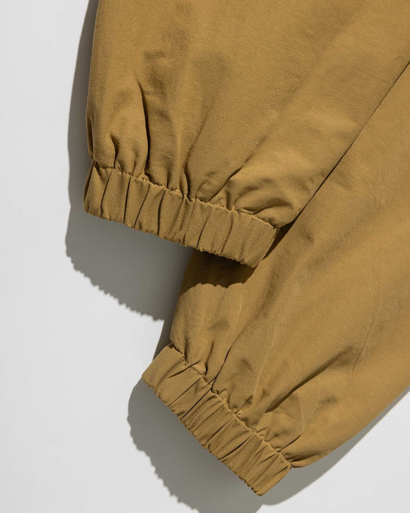 Color-blocked short jacket