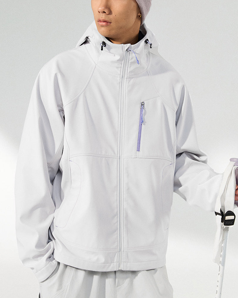Water-repellent fleece jacket