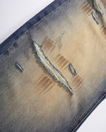 ripped distressed jeans