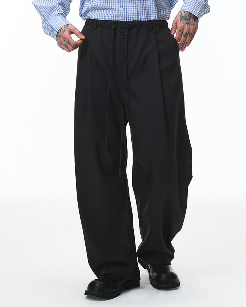 Loose-fitting casual wide-leg pants