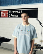 復古撞色小狗短袖