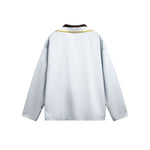 復古印花長袖衛衣