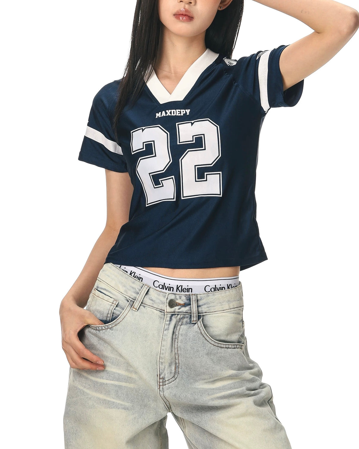 레트로 디자인 반팔 (여성용)