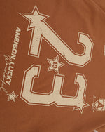 레트로 콘트라스트 반소매