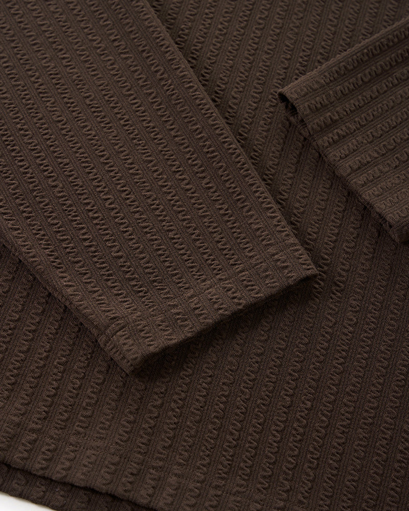 헨리 칼라 캐주얼 긴팔